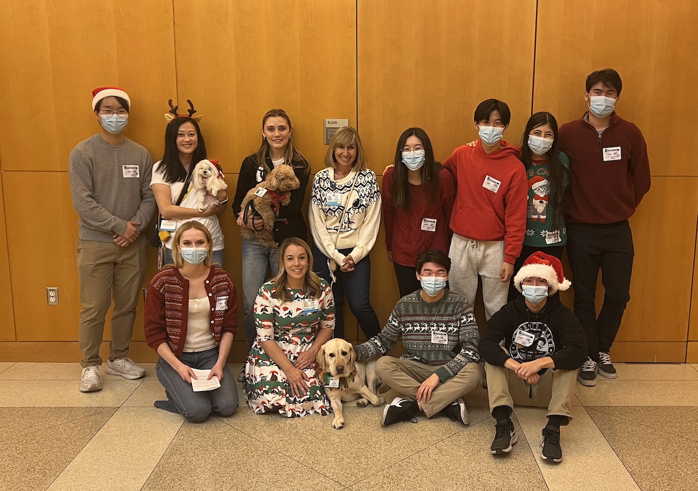 Medleys caroling with People-Animal Connection